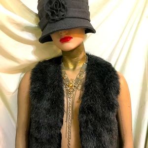 Vintage Faux Fur Vest